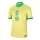 Camiseta Brasil Rodrygo 10 Hombre Primera 2024