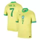 Camiseta Brasil Vini JR 7 Hombre Primera 2024