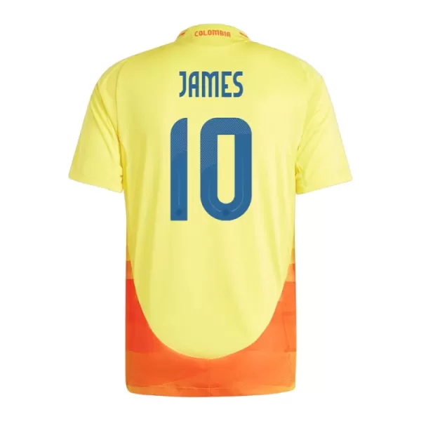 Camiseta Colombia James Rodriguez 10 Hombre Primera 2024