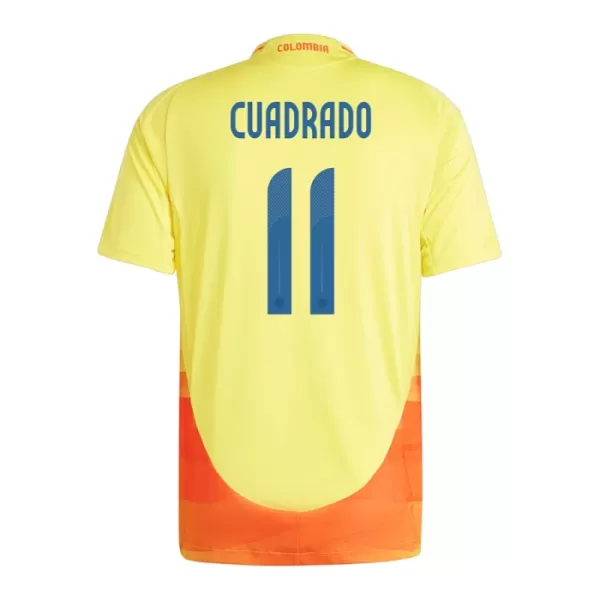 Camiseta Colombia Juan Cuadrado 11 Hombre Primera 2024
