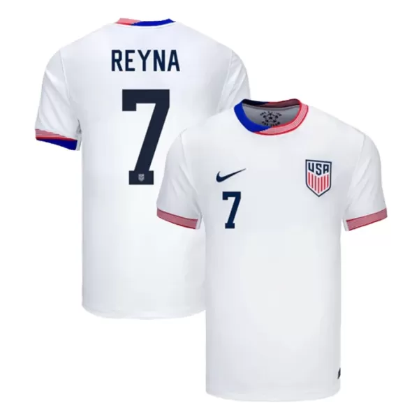 Camiseta Estados Unidos Reyna 7 Hombre Primera 2024