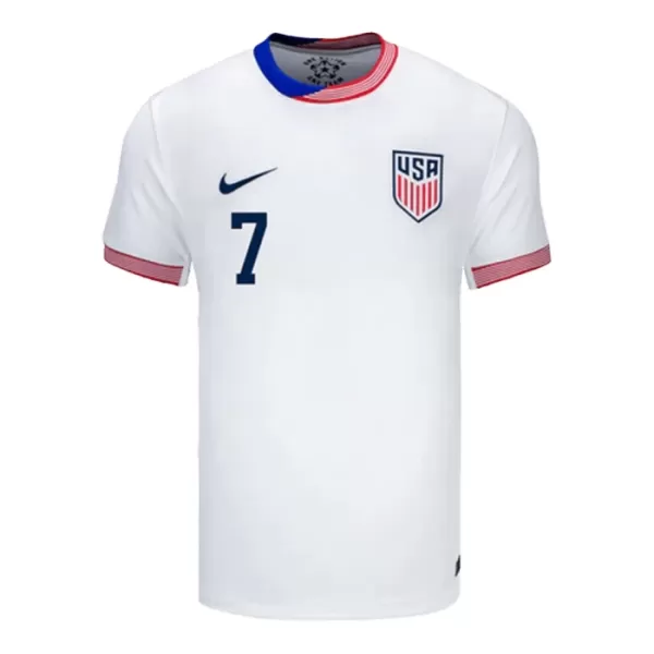Camiseta Estados Unidos Reyna 7 Hombre Primera 2024
