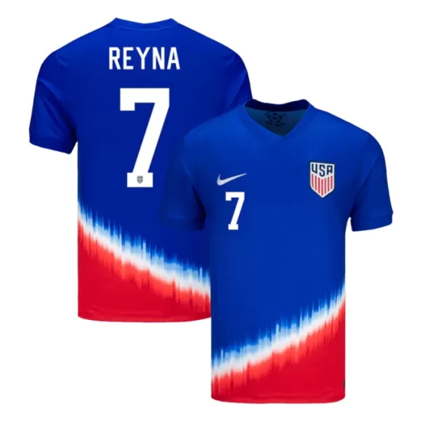 Camiseta Estados Unidos Reyna 7 Hombre Segunda 2024