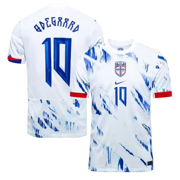 Camiseta Noruega Odegaard 10 Hombre Segunda 2024