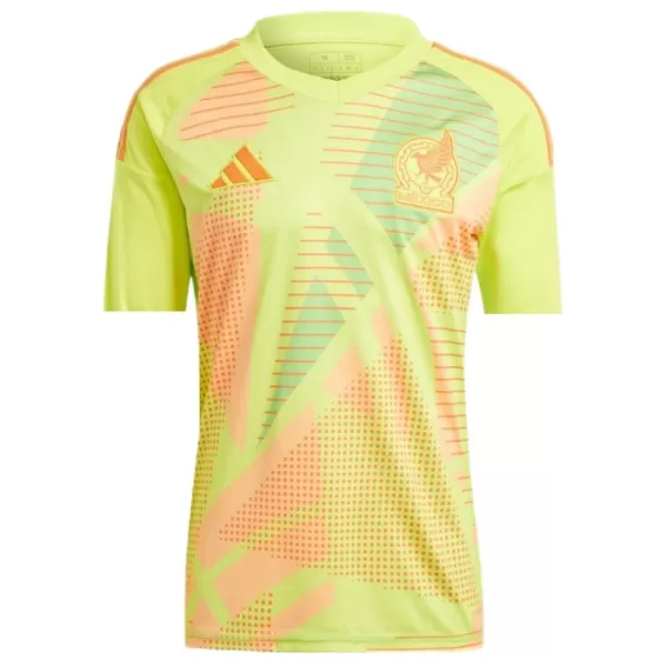 Camiseta Portero México Hombre 2024 Amarilla