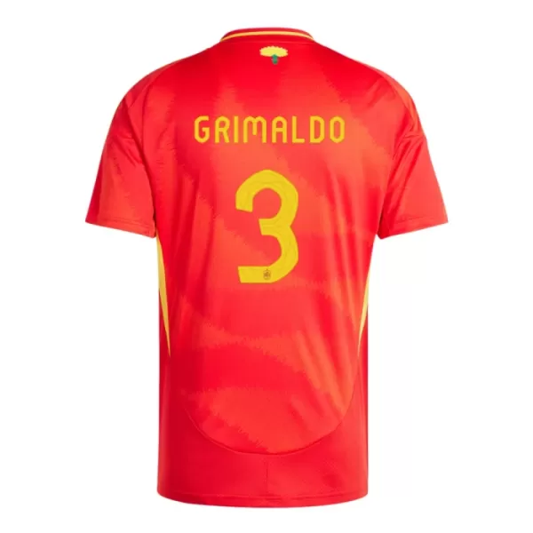 Camiseta España Alejandro Grimaldo 3 Hombre Primera Euro 2024