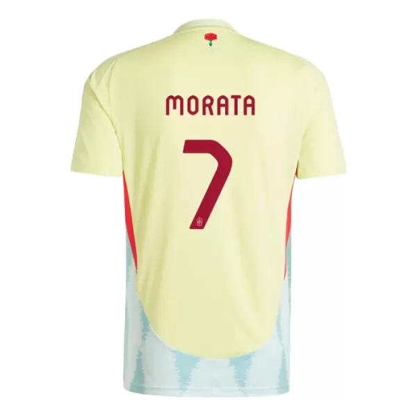 Camiseta España Alvaro Morata 7 Hombre Segunda Euro 2024
