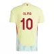 Camiseta España Dani Olmo 10 Hombre Segunda Euro 2024