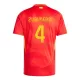 Camiseta España Martin Zubimendi 4 Hombre Primera Euro 2024