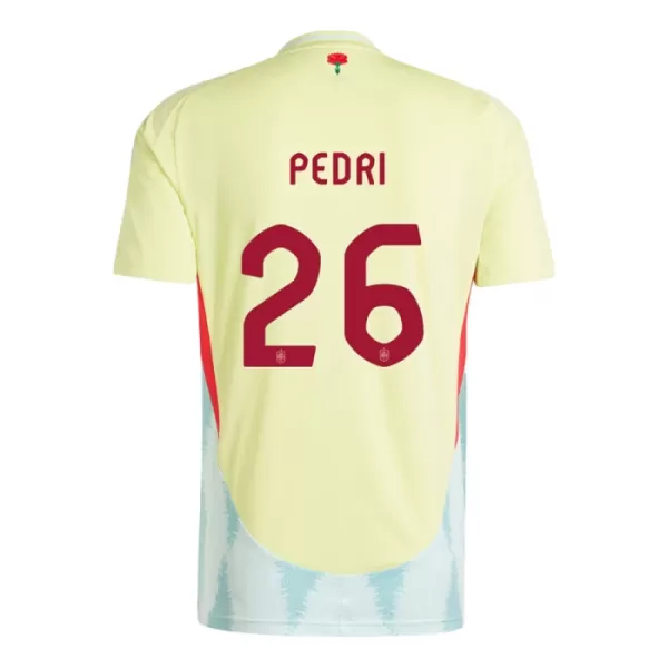 Camiseta España Pedri 26 Hombre Segunda Euro 2024