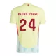Camiseta España Pedro Porro 24 Hombre Segunda Euro 2024