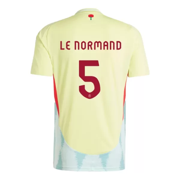 Camiseta España Robin Le Normand 5 Hombre Segunda Euro 2024
