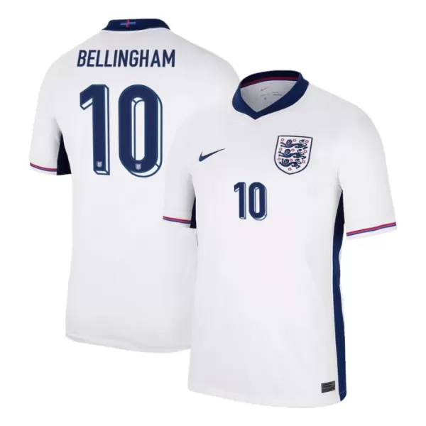 Camiseta Inglaterra Bellingham 10 Hombre Primera Euro 2024