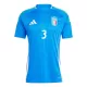 Camiseta Italia Federico Dimarco 3 Hombre Primera Euro 2024