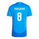 Camiseta Italia Jorginho 8 Hombre Primera Euro 2024