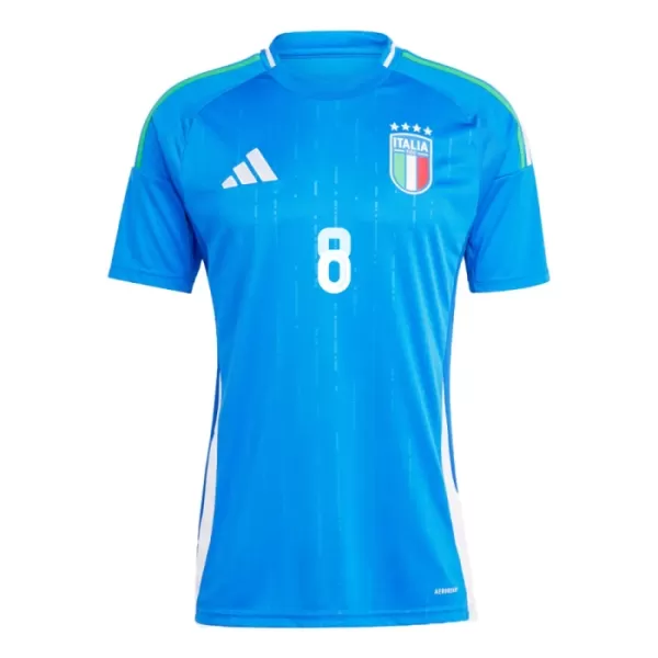 Camiseta Italia Jorginho 8 Hombre Primera Euro 2024