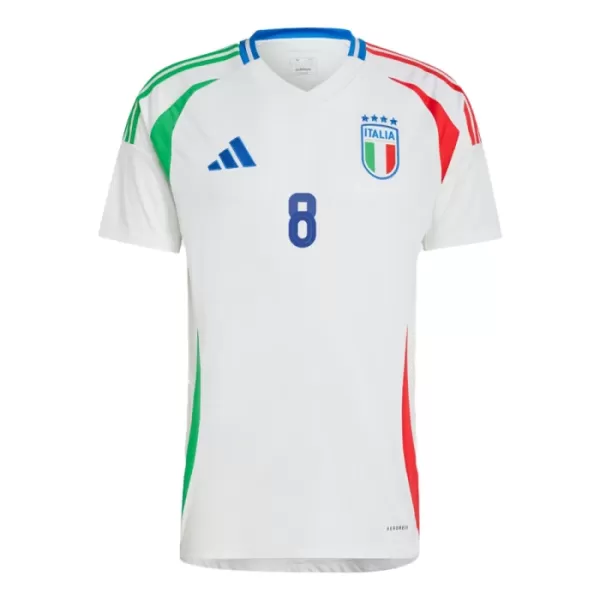 Camiseta Italia Jorginho 8 Hombre Segunda Euro 2024