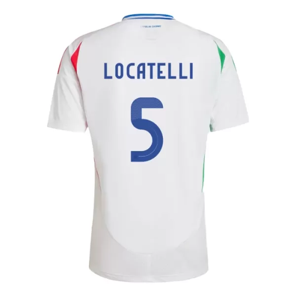 Camiseta Italia Manuel Locatelli 5 Hombre Segunda Euro 2024