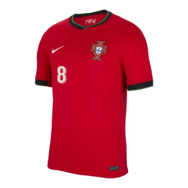 Camiseta Portugal Bruno Fernandes 8 Hombre Primera Euro 2024