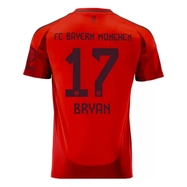 Camiseta FC Bayern de Múnich Bryan Zaragoza 17 Hombre Primera 24/25