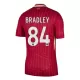 Camiseta Liverpool Conor Bradley 84 Hombre Primera 24/25