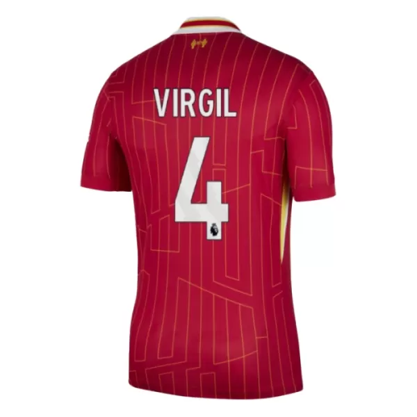 Camiseta Liverpool Virgil 4 Hombre Primera 24/25