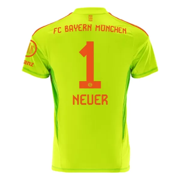 Camiseta Portero FC Bayern de Múnich Manuel Neuer 1 Hombre Primera 24/25