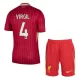 Conjunto Liverpool Virgil 4 Niño Primera 24/25