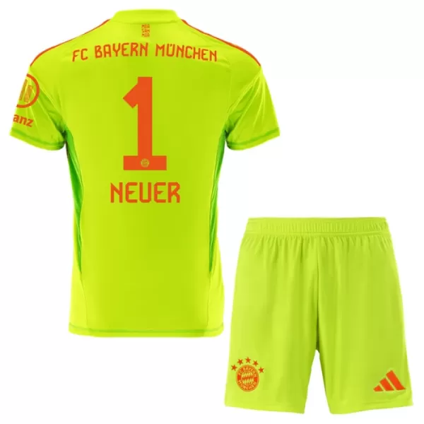 Conjunto Portero FC Bayern de Múnich Manuel Neuer 1 Niño Primera 24/25