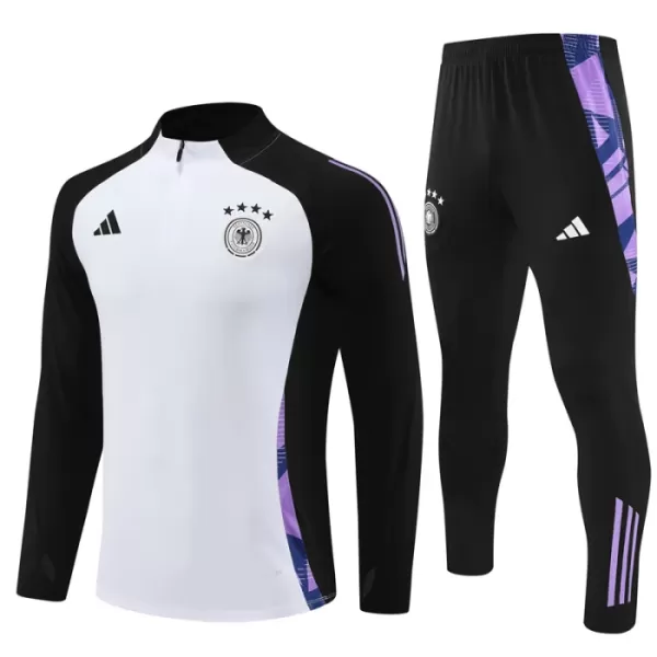 Alemania Sudadera De Entrenamiento Hombre Cremallera Cuarto 24/25 Blanca