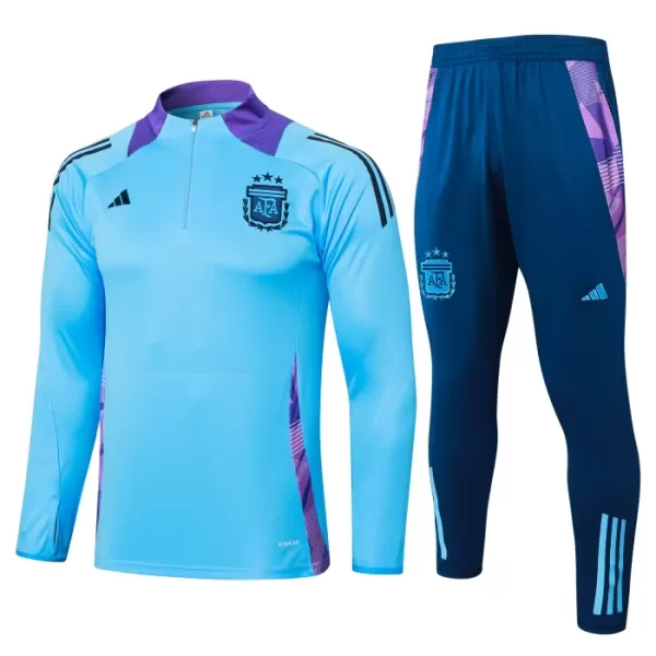 Argentina Sudadera De Entrenamiento Hombre Cremallera Cuarto 24/25 Azul