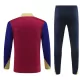 Barcelona Sudadera De Entrenamiento Hombre Cremallera Cuarto 24/25 Roja