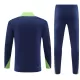 Brasil Sudadera De Entrenamiento Hombre Cremallera Cuarto 24/25 Navy