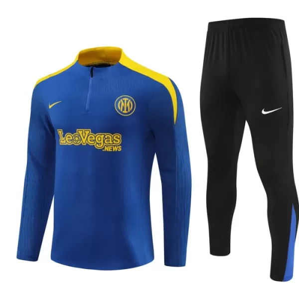 Inter Milan Sudadera De Entrenamiento Hombre Cremallera Cuarto 24/25 Azul