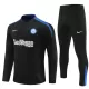 Inter Milan Sudadera De Entrenamiento Hombre Cremallera Cuarto 24/25 Negra