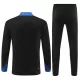 Inter Milan Sudadera De Entrenamiento Hombre Cremallera Cuarto 24/25 Negra