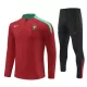 Portugal Sudadera De Entrenamiento Niño Cremallera Cuarto 24/25 Roja