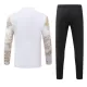 Real Madrid Sudadera De Entrenamiento Hombre Cremallera Cuarto 24/25 Blanca