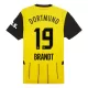 Camiseta Borussia Dortmund Brandt 19 Hombre Primera 24/25