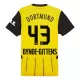 Camiseta Borussia Dortmund Bynoe Gittens 43 Hombre Primera 24/25