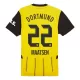 Camiseta Borussia Dortmund Maatsen 22 Hombre Primera 24/25