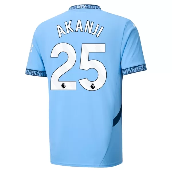 Camiseta Manchester City Akanji 25 Hombre Primera 24/25