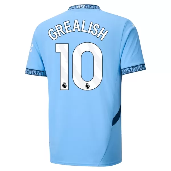 Camiseta Manchester City Grealish 10 Hombre Primera 24/25