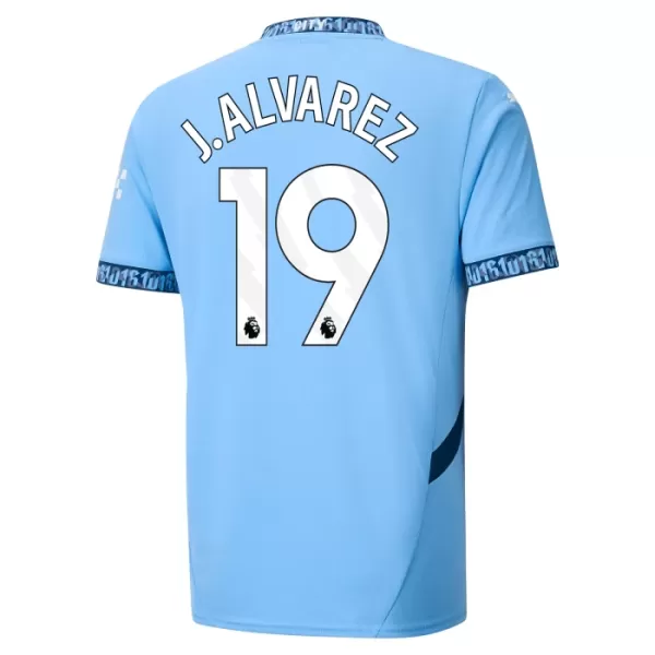 Camiseta Manchester City J. Alvarez 19 Hombre Primera 24/25