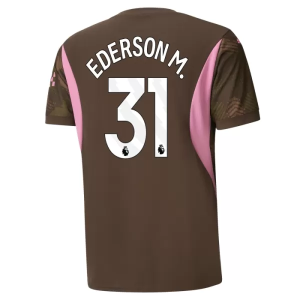 Camiseta Portero Manchester City Ederson 31 Hombre Primera 24/25