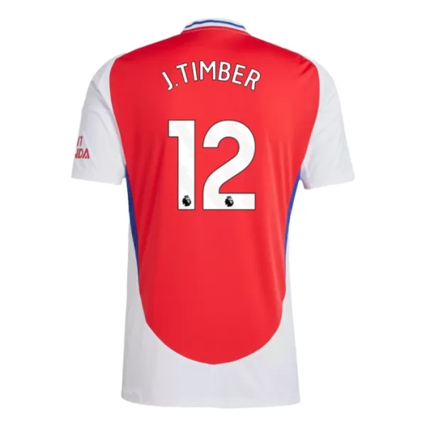 Camiseta Arsenal J. Timber 12 Hombre Primera 24/25