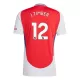 Camiseta Arsenal J. Timber 12 Hombre Primera 24/25