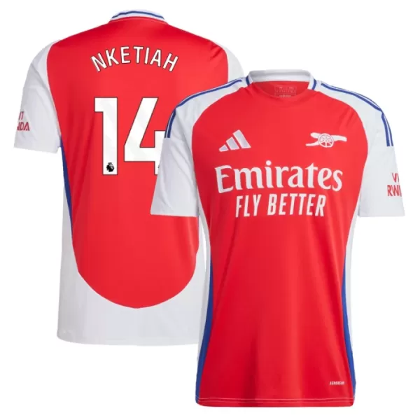 Camiseta Arsenal Nketiah 14 Hombre Primera 24/25