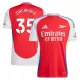 Camiseta Arsenal Zinchenko 35 Hombre Primera 24/25