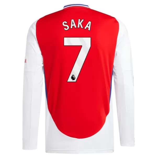 Camiseta Manga Larga Arsenal Saka 7 Hombre Primera 24/25